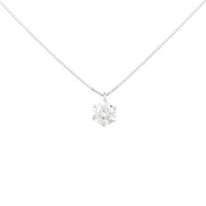 PT900/PT850 ダイヤモンド ネックレス 0.509CT D SI2 Good