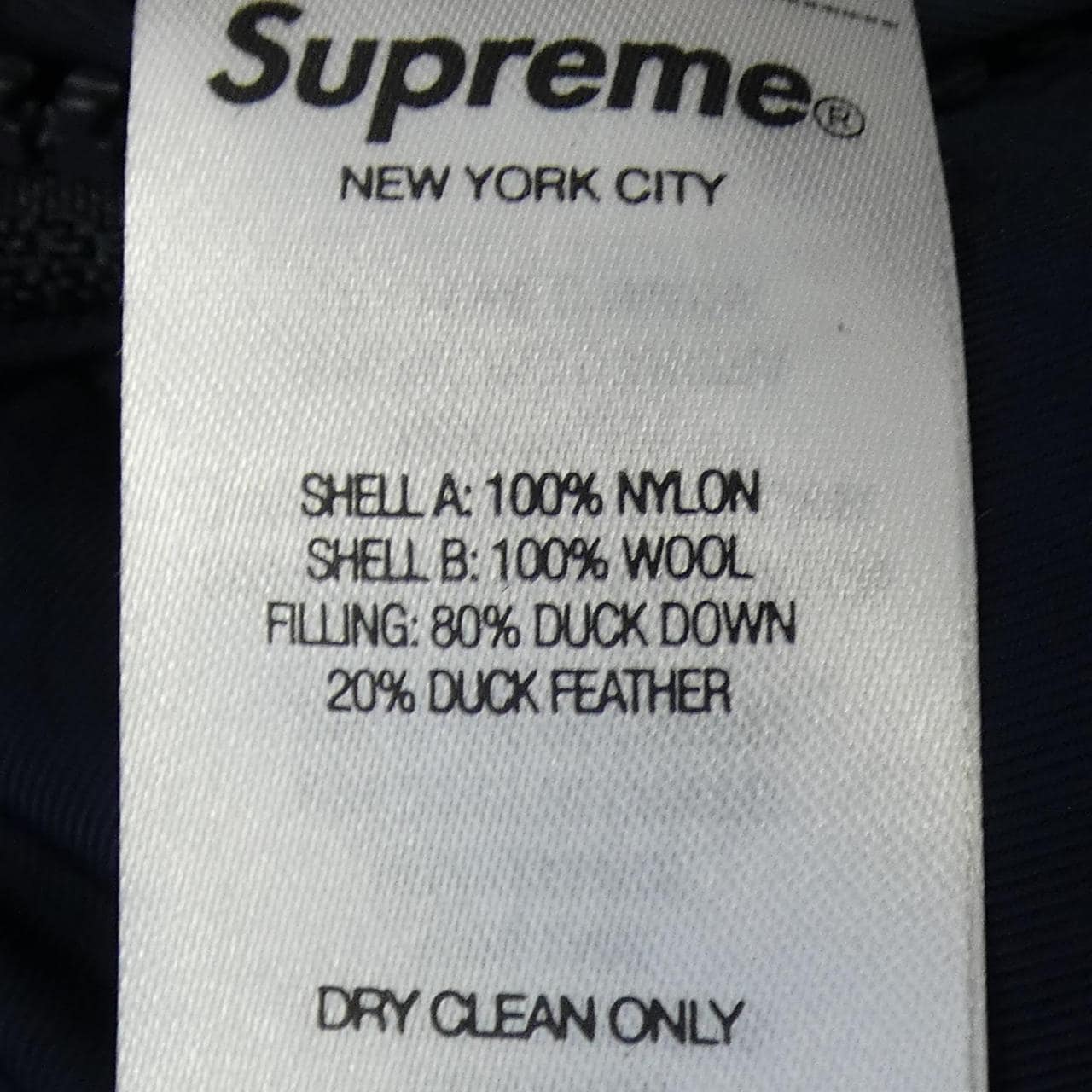 シュプリーム SUPREME LOCHCARRON REVERSIBL ダウンジャケット
