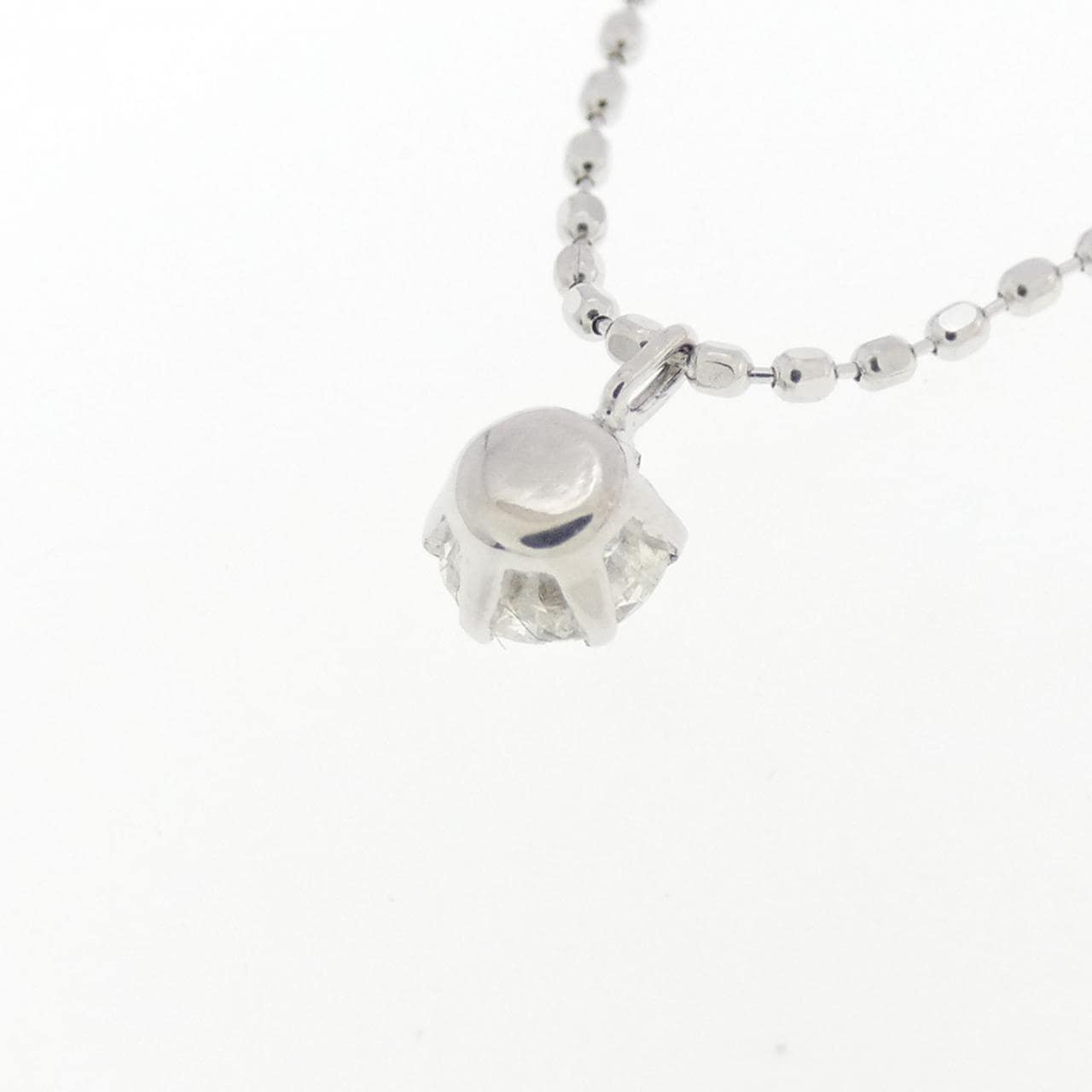K18WG ダイヤモンド ネックレス 0.70CT