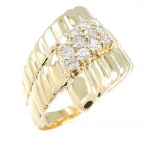 K18YG ダイヤモンド リング 0.43CT