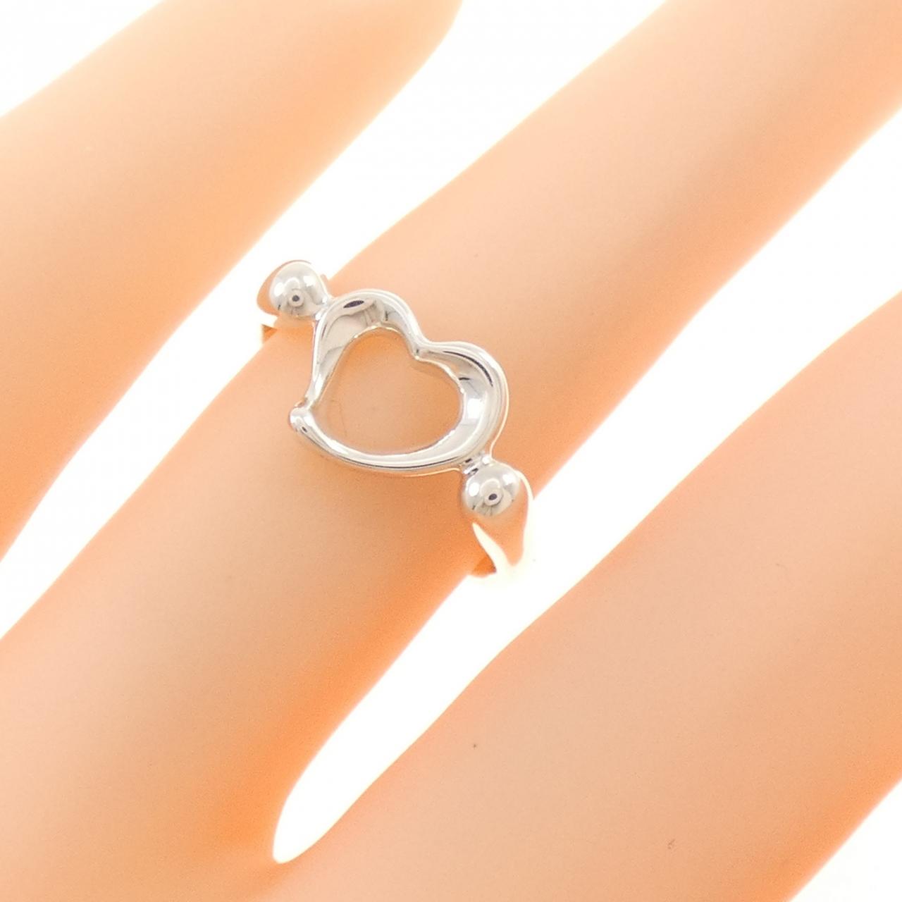 ティファニー オープンハート リング