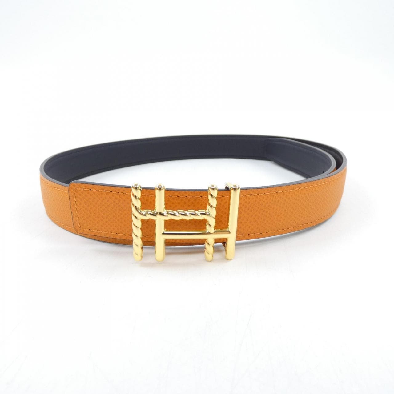 HERMES H. Au Carré Twist 24mm 双面皮带