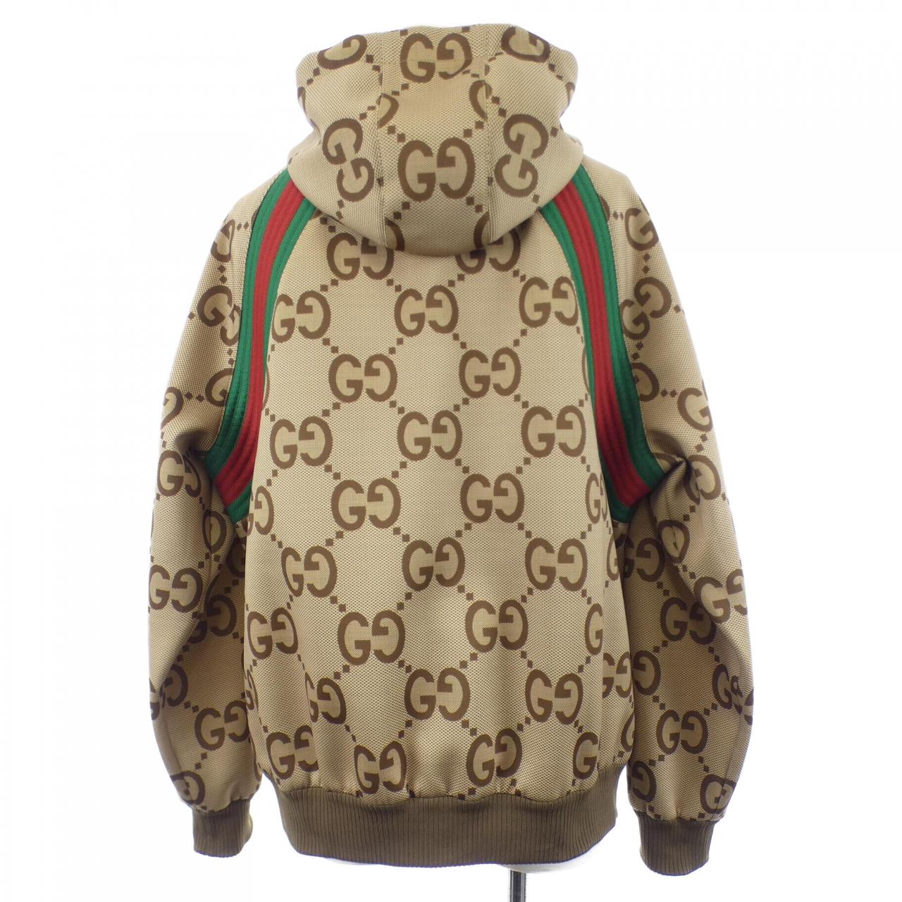 グッチ GUCCI ウェブ ストライプ付き ジャンボ GG ジップジャケット 713974 XJETI ブルゾン