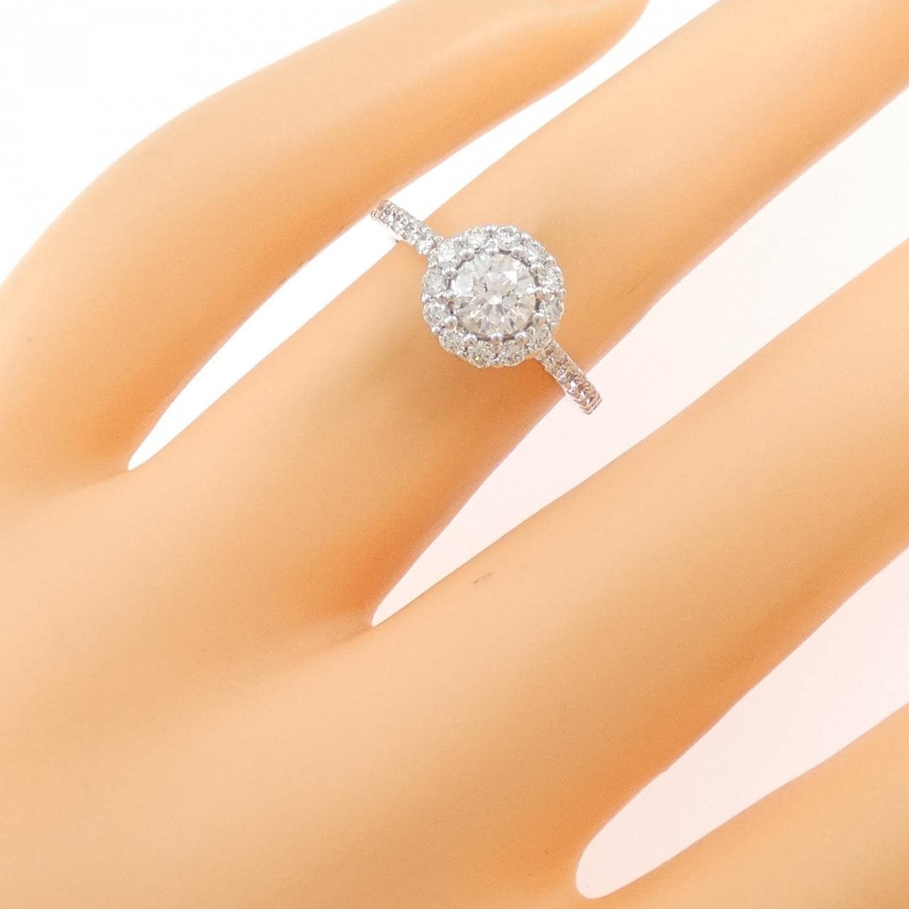 グラフ アイコン リング 0.40CT F VS2 3EXT