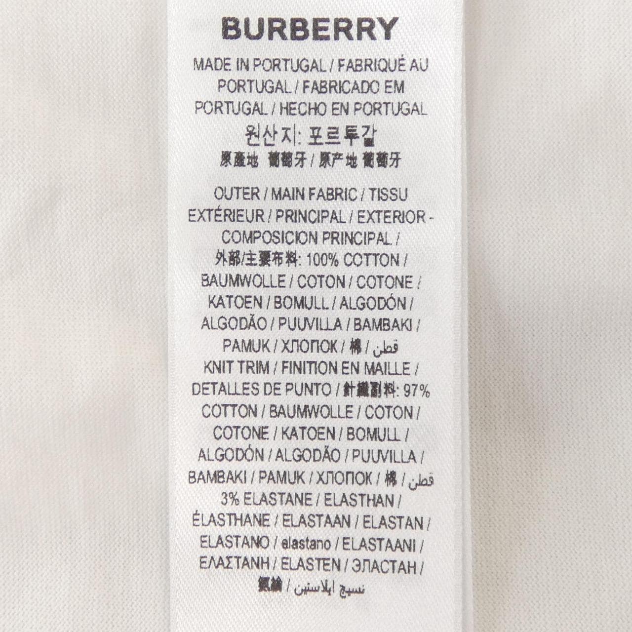 バーバリー BURBERRY 80174731 Tシャツ