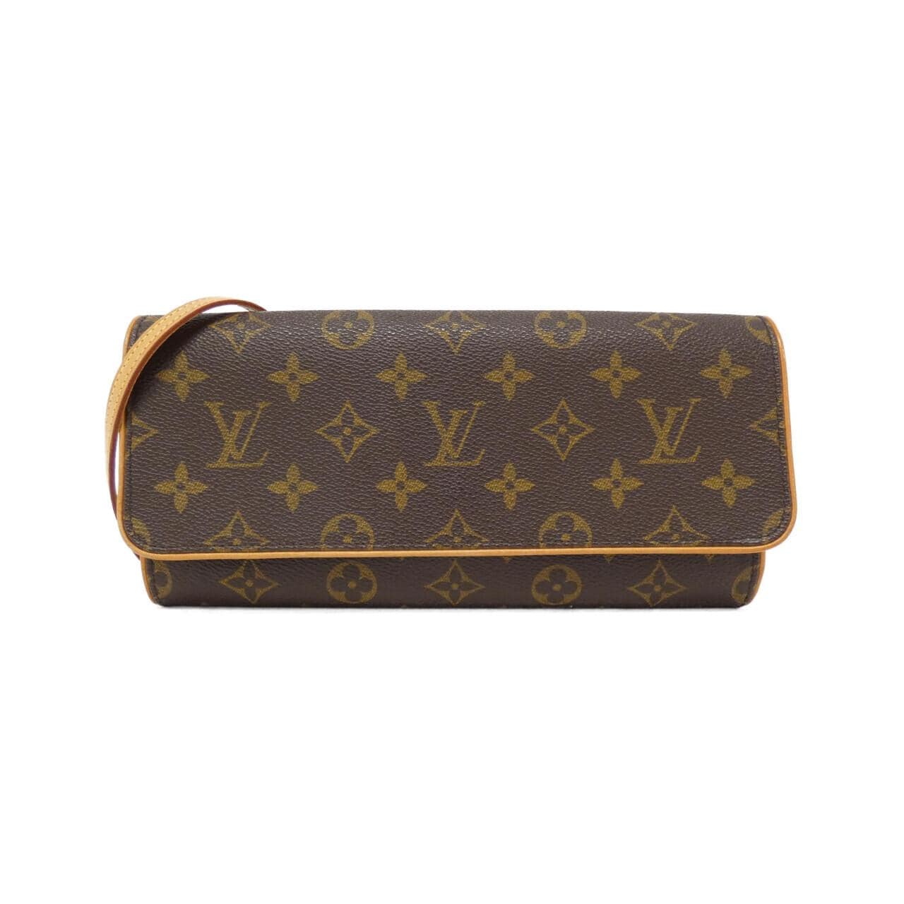 LOUIS VUITTON Monogram Pochette Twin GM M51852 單肩包