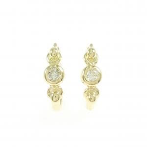 K18YG ダイヤモンド ピアス 0.20CT