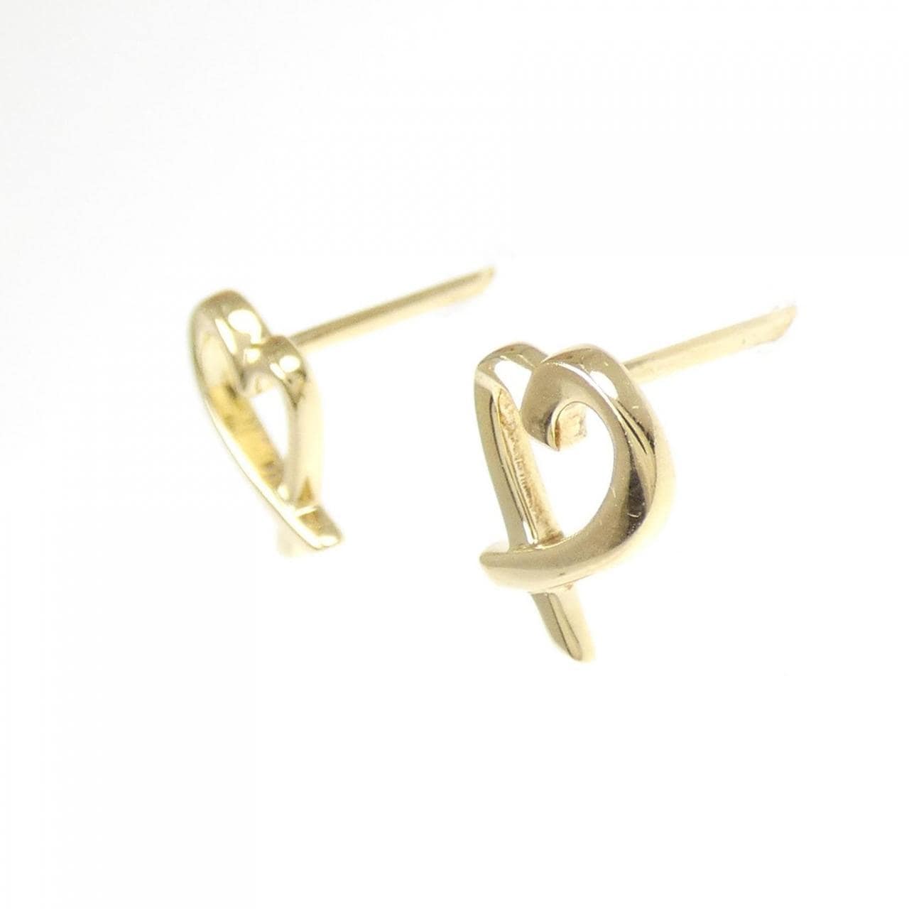 ティファニー ラビングハート ピアス