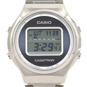 カシオ カシオトロン 電波時計 LIMITED TRN-50-2AJR SS ソーラークォーツ