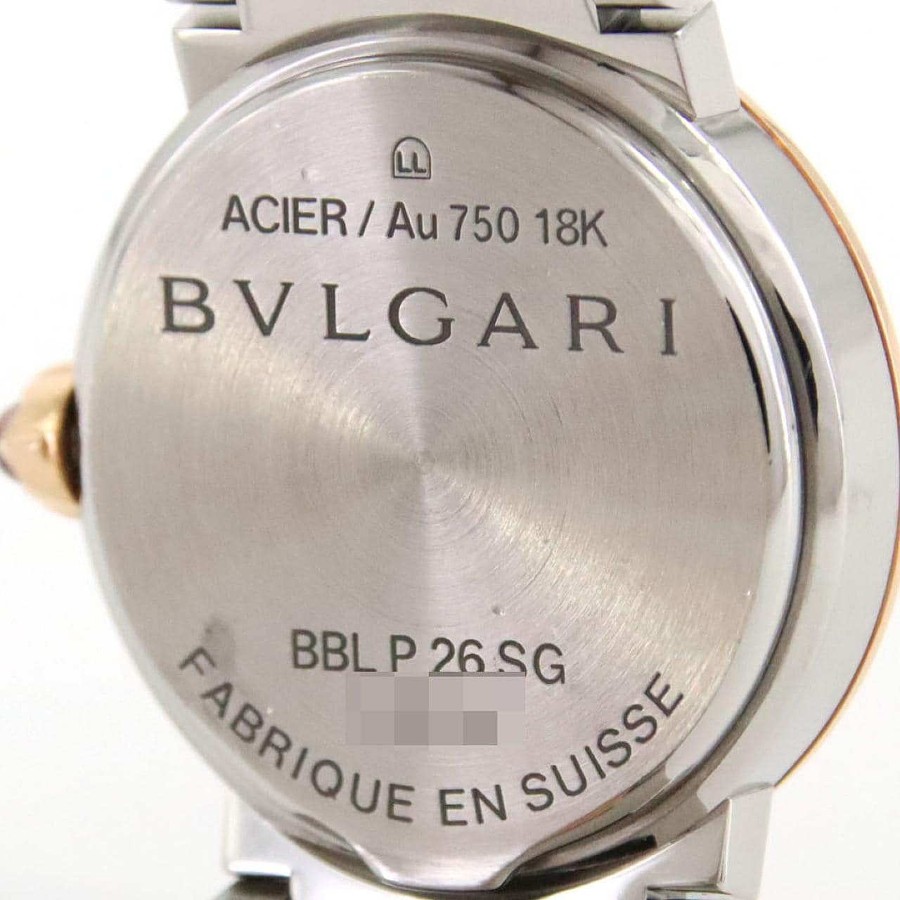 ブルガリ ブルガリブルガリ PGコンビ JAPAN LIMITED BBLP26SG/BBL26WCDSPG SSxPG クォーツ