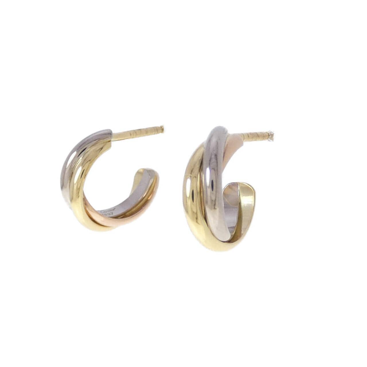 カルティエ トリニティ スモール ピアス