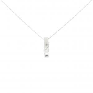 K18WG ダイヤモンド ネックレス 0.23CT