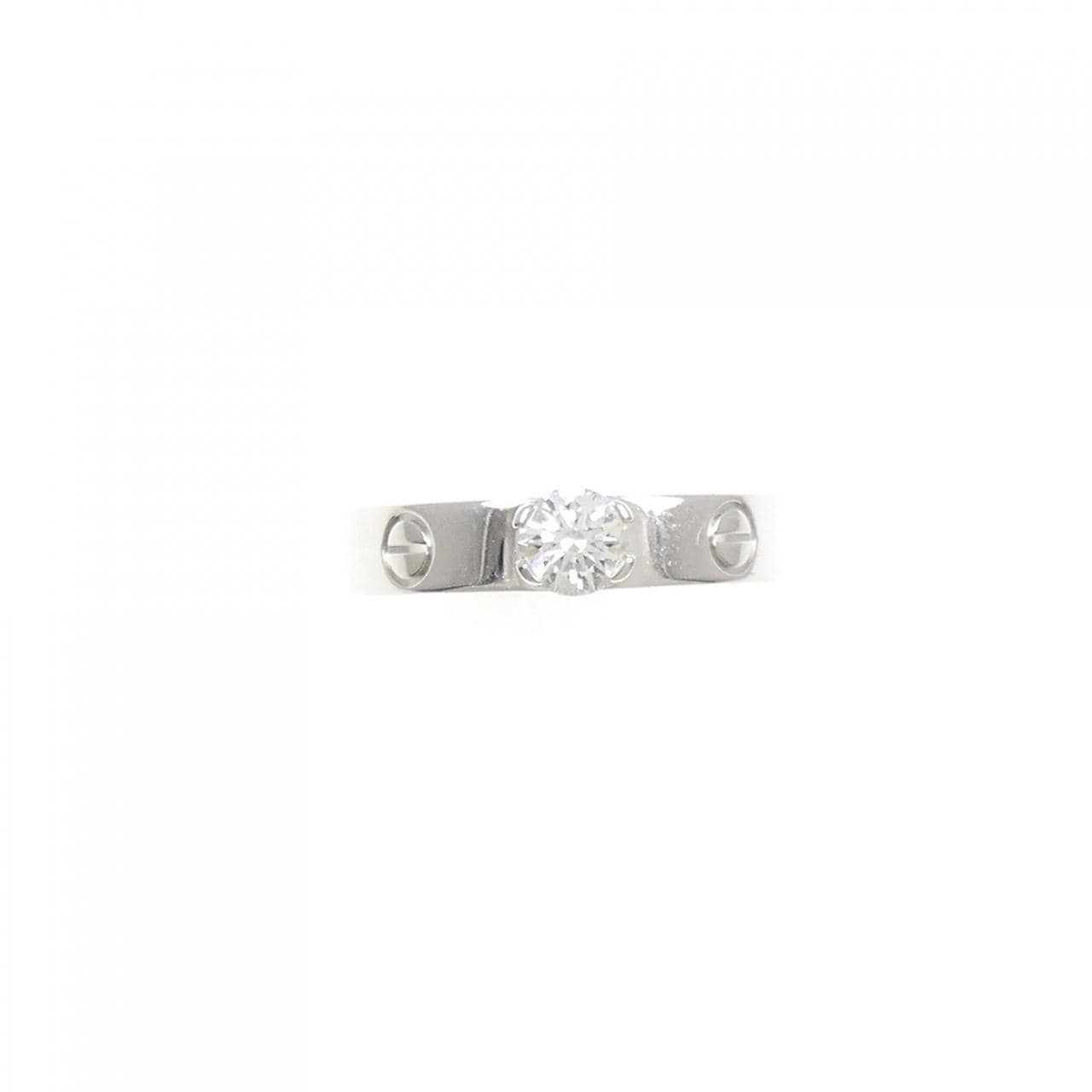 カルティエ ミニラブリング ソリテール リング 0.25CT