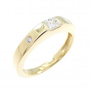 K18YG ダイヤモンド リング 0.13CT