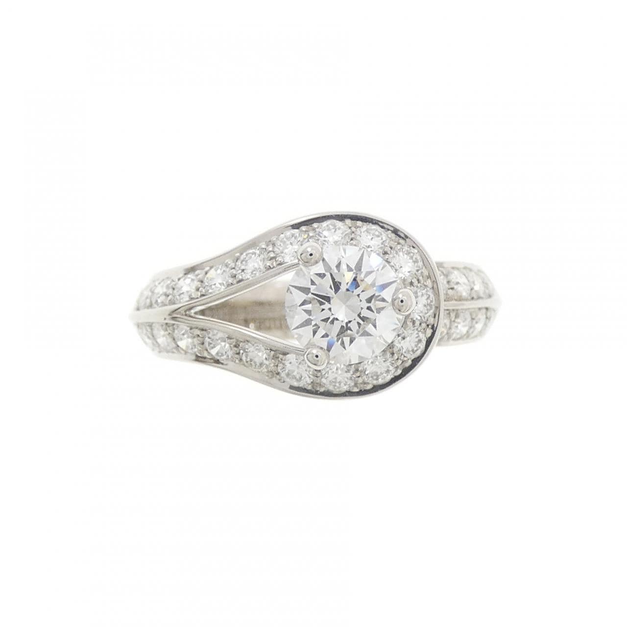 ヴァンクリーフ&アーペル クチュール リング 0.50CT D VVS2 3EXT
