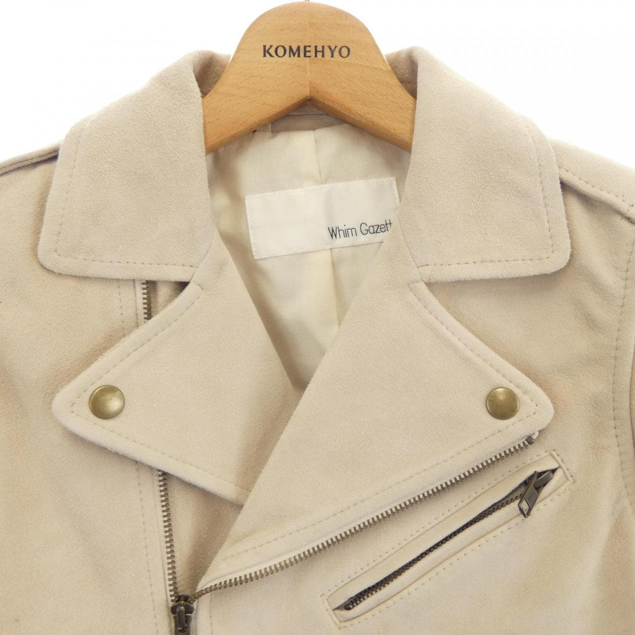 ウィムガゼット WHIM GAZETTE レザーライダースジャケット