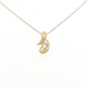 K18YG ダイヤモンド ネックレス 0.1CT