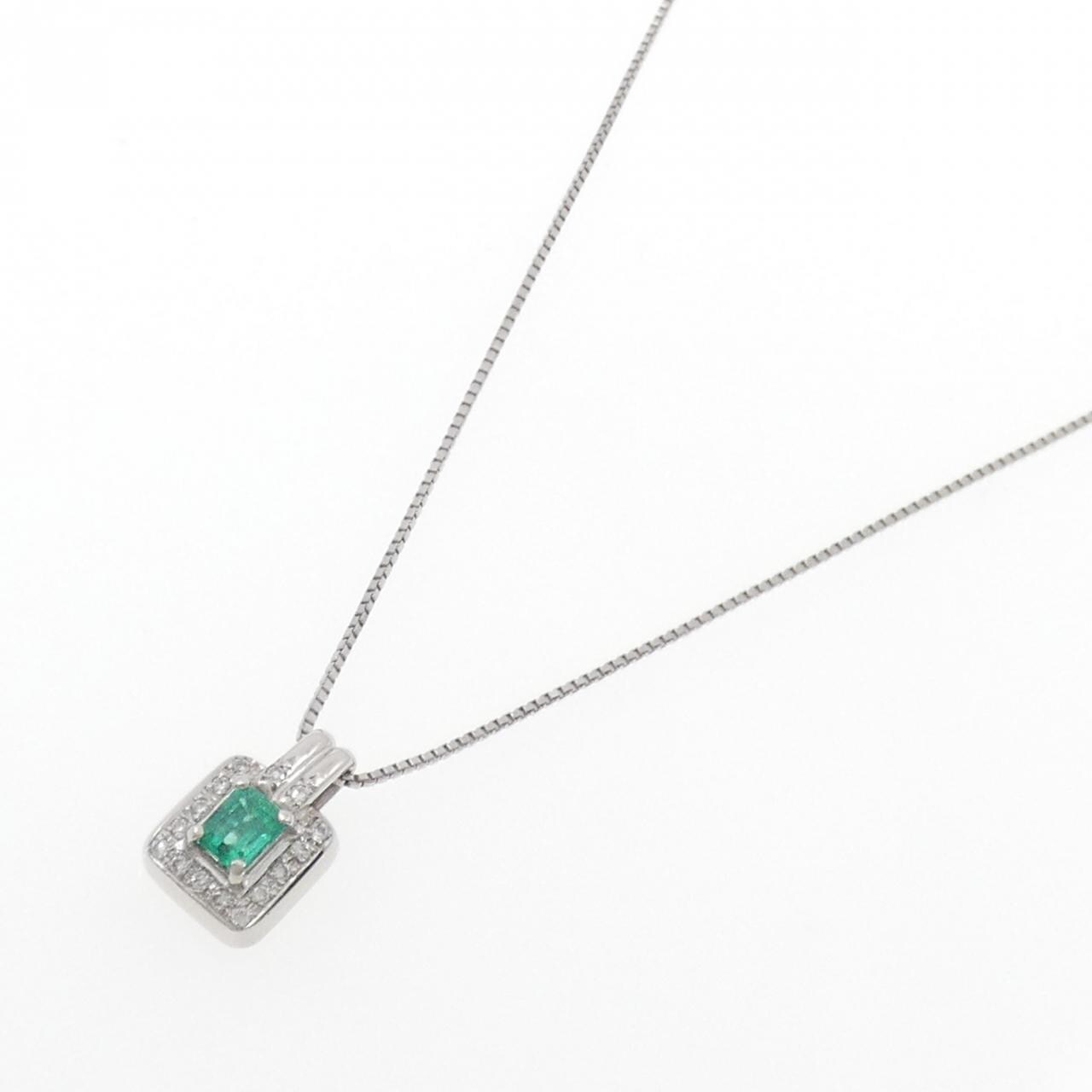 PT Emerald Necklace 0.63CT