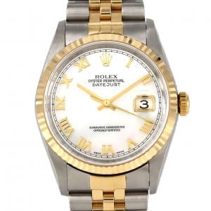 ロレックス デイトジャスト 16233NR SSxYG 自動巻 Y番
