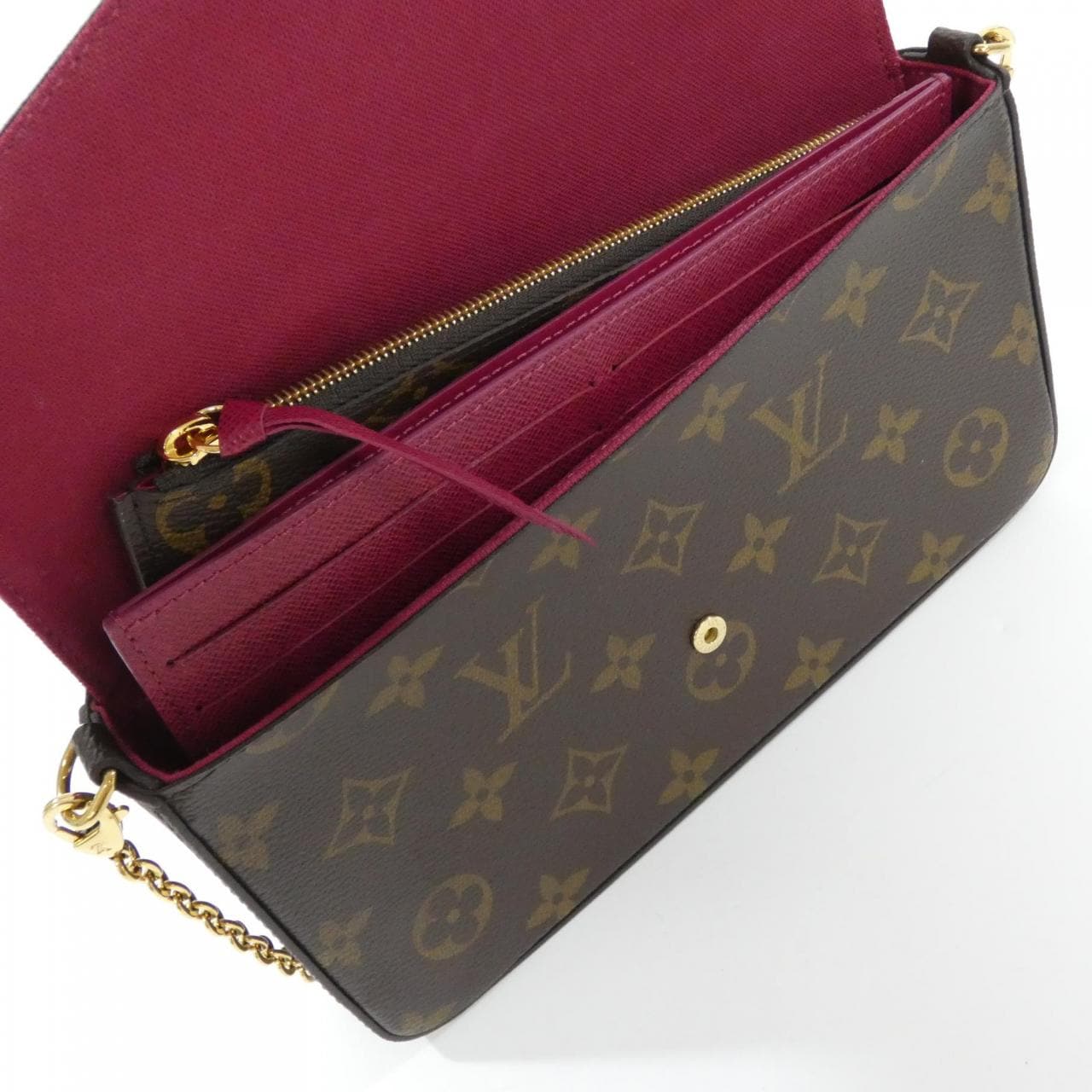 ルイヴィトン モノグラム ポシェット フェリシー M61276 ショルダーバッグ