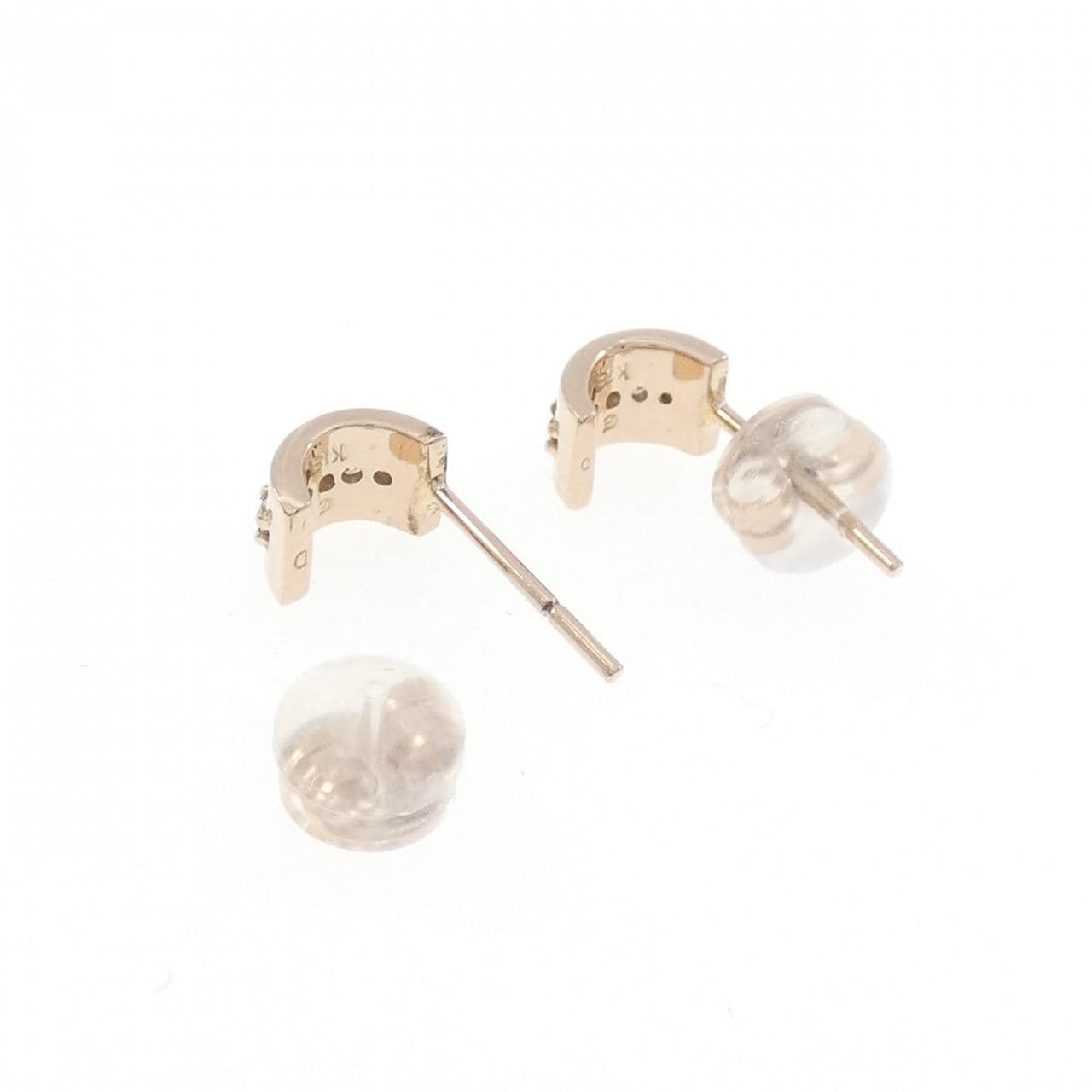 K18PG ダイヤモンド ピアス