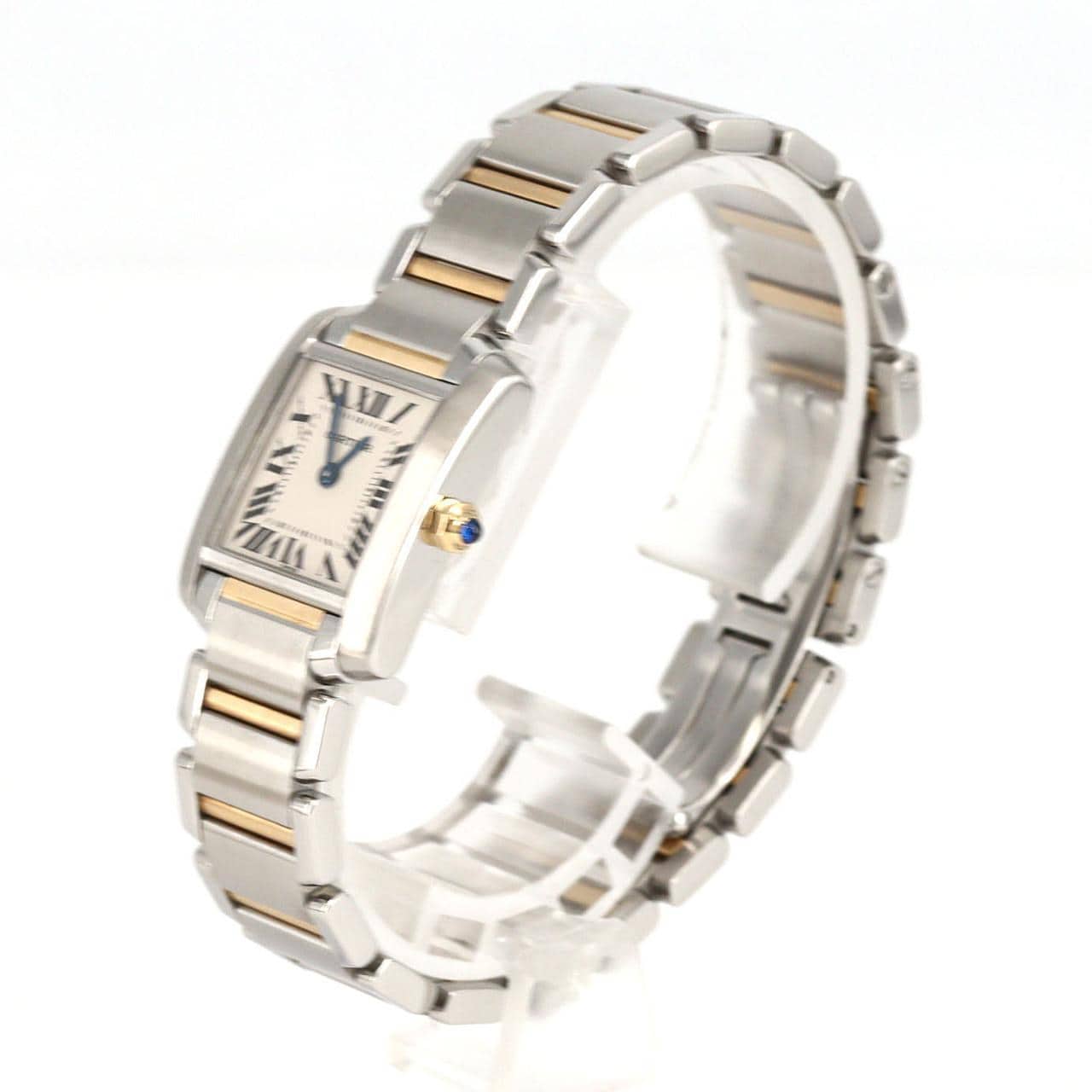 カルティエ タンクフランセーズSM コンビ W51007Q4 SSxYG クォーツ