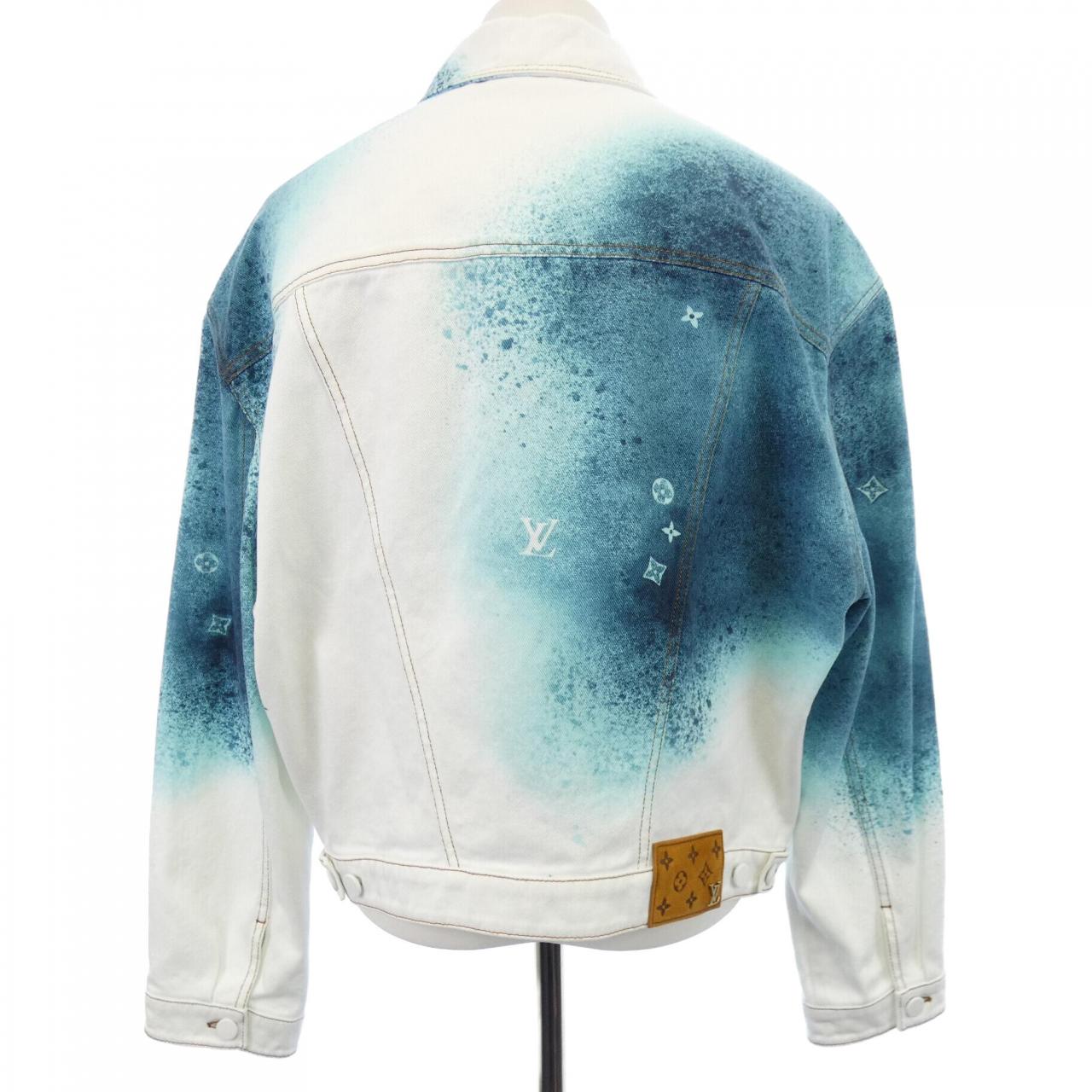ルイヴィトン LOUIS VUITTON LVスプレーデニムジャケット HOA10WU14 デニムジャケット