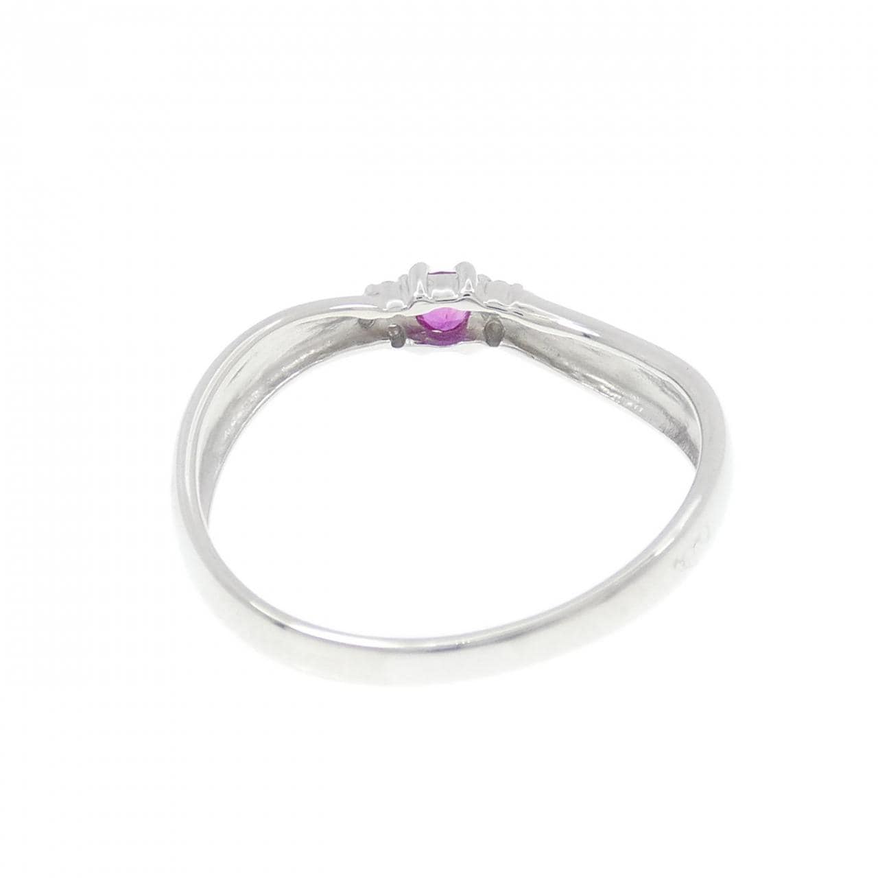 PT900 ルビー リング