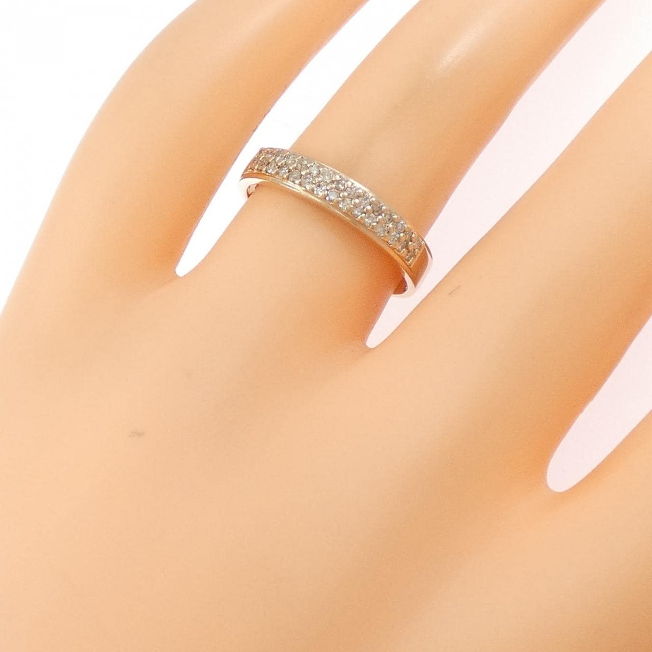 K18PG ダイヤモンド リング 0.20CT