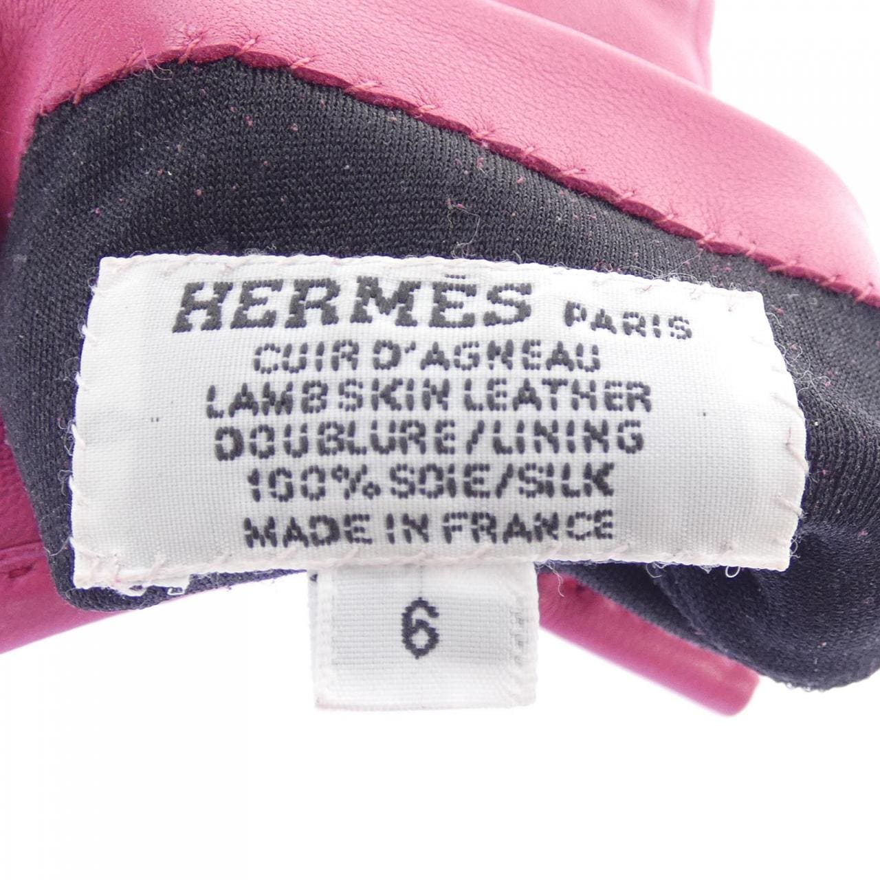 エルメス HERMES BONNIE CHAINE D'ANCRE H202055G GLOVE