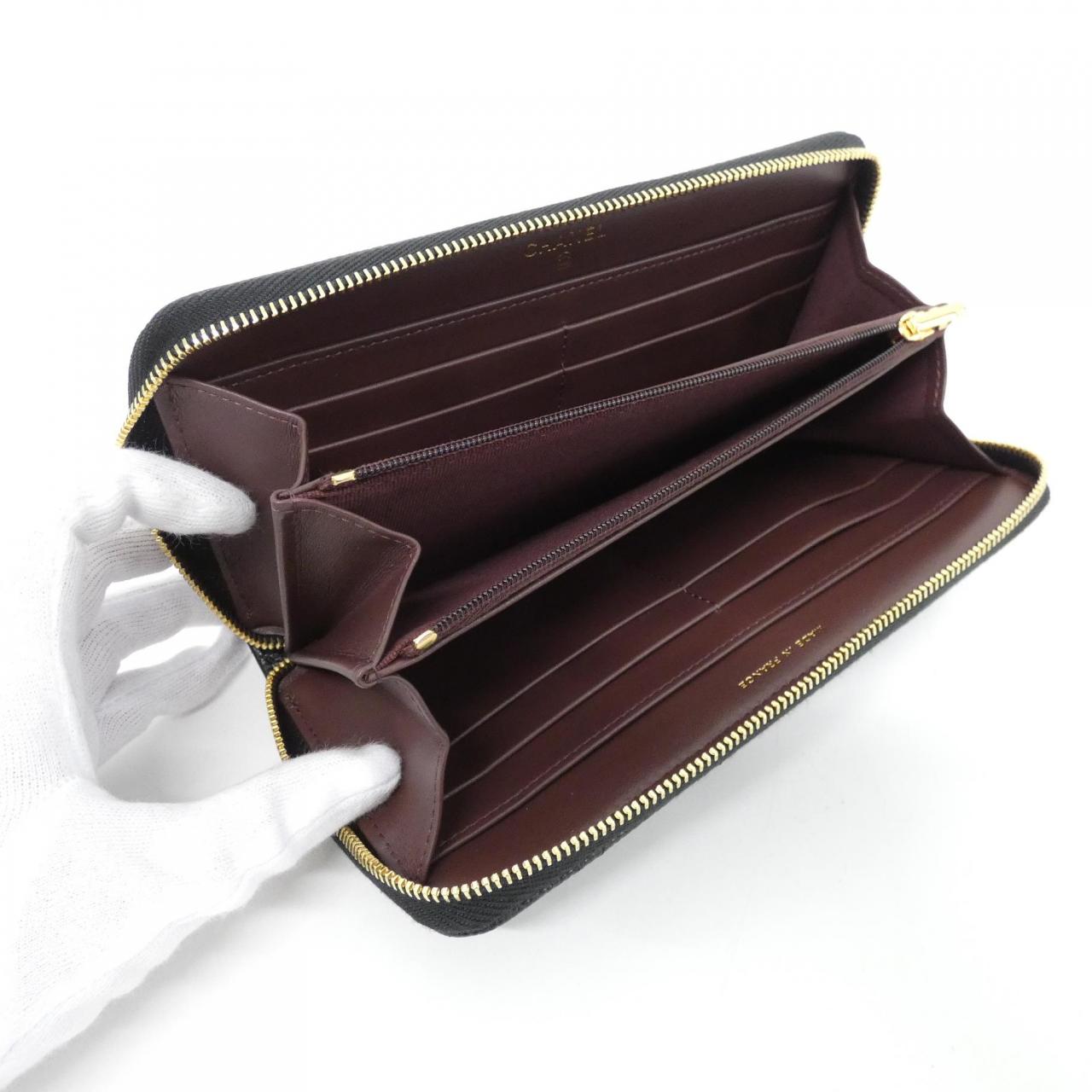 【未使用品】シャネル タイムレスクラシック ライン AP0242 財布
