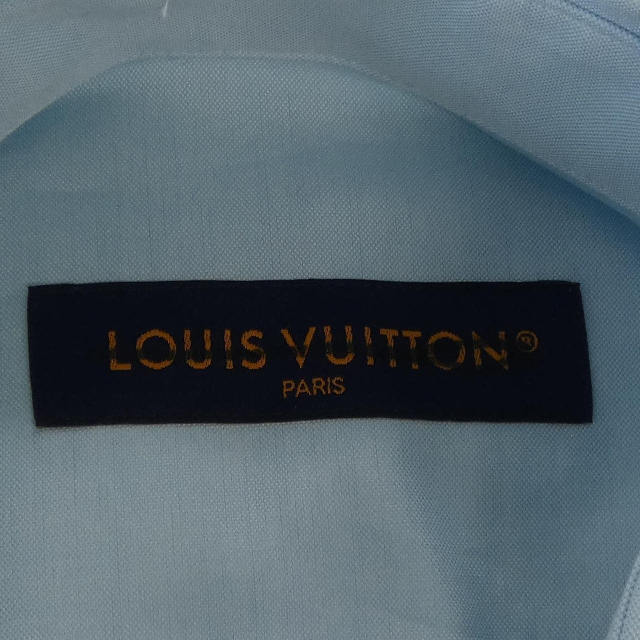 ルイヴィトン LOUIS VUITTON エンブロイダードショートスリーブコットンシャツ HRS14WJXU S／Sシャツ
