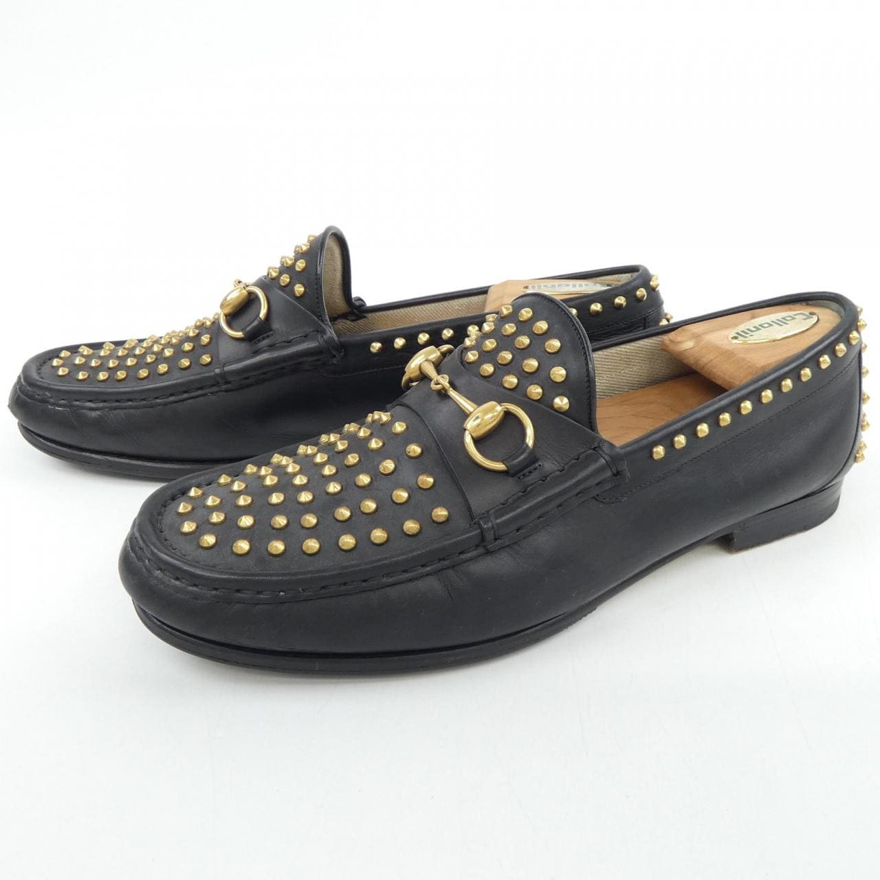 グッチ GUCCI ビットローファー スタッズ シューズ