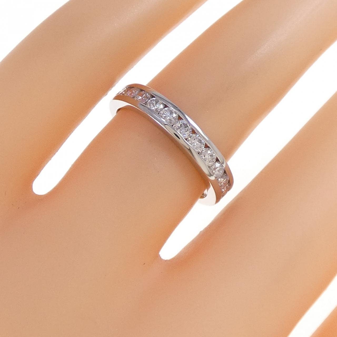 PT950 ダイヤモンド リング 0.77CT
