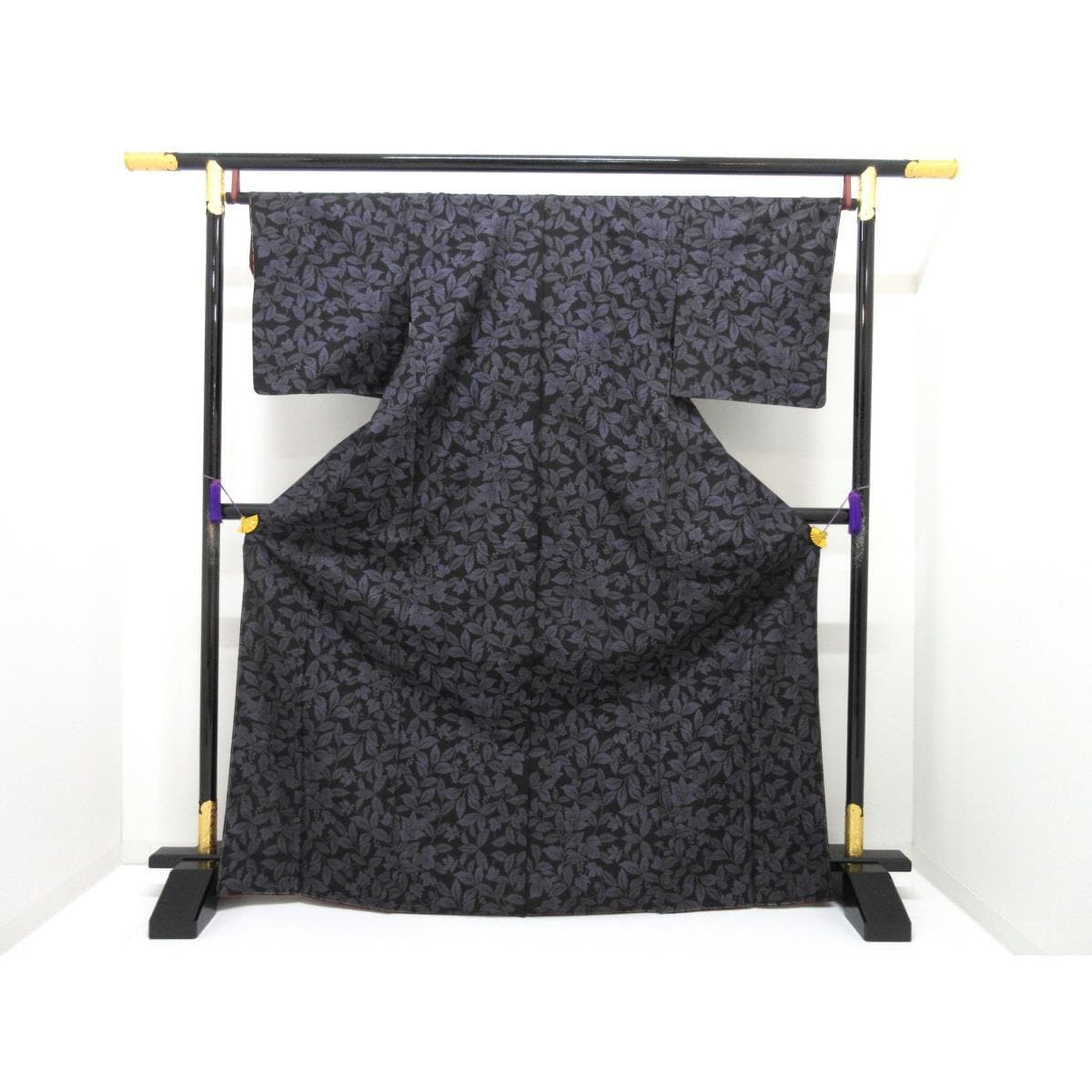 【未使用品】紬【本場奄美大島紬】七マルキ　証紙付