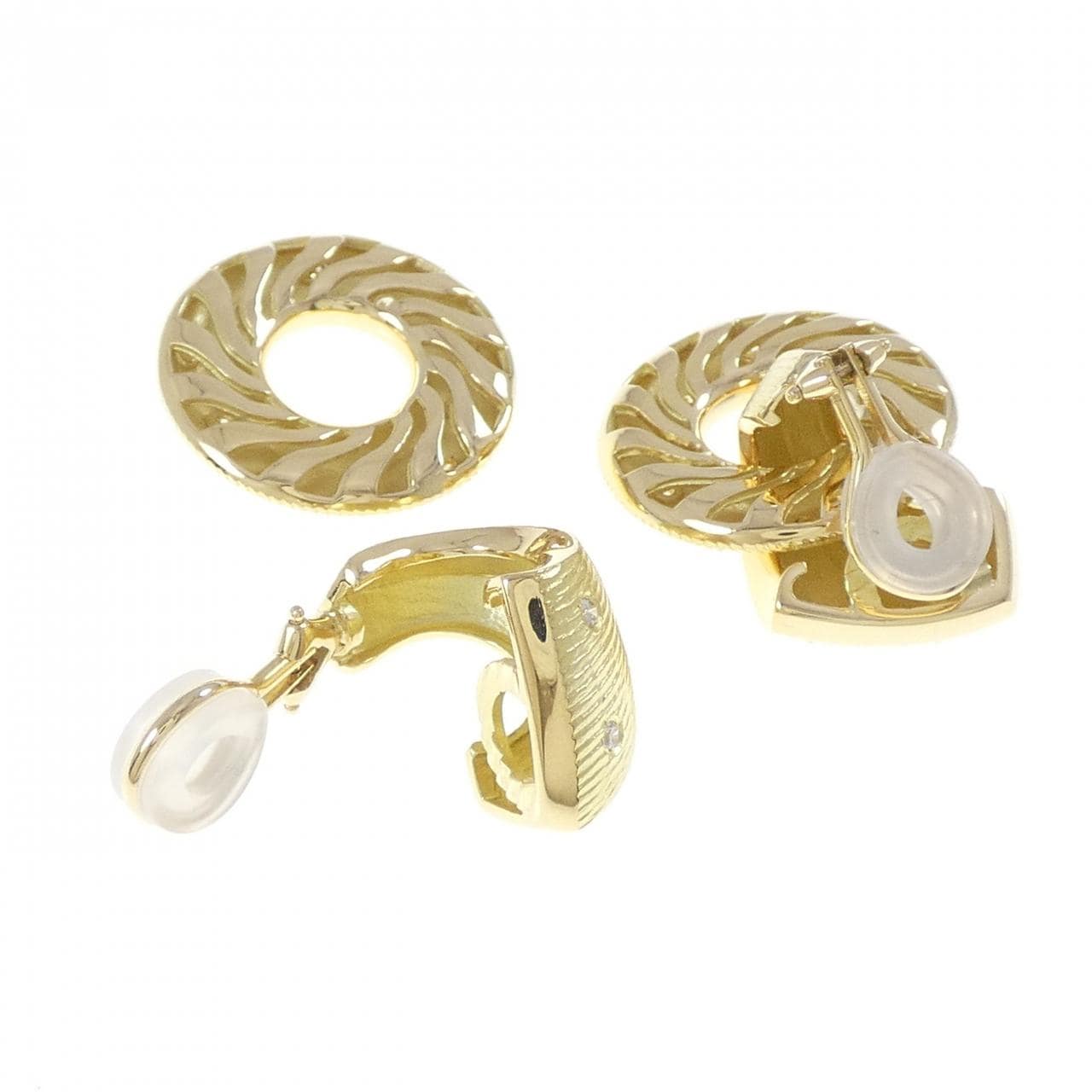 ポール モレリ ダイヤモンド イヤリング