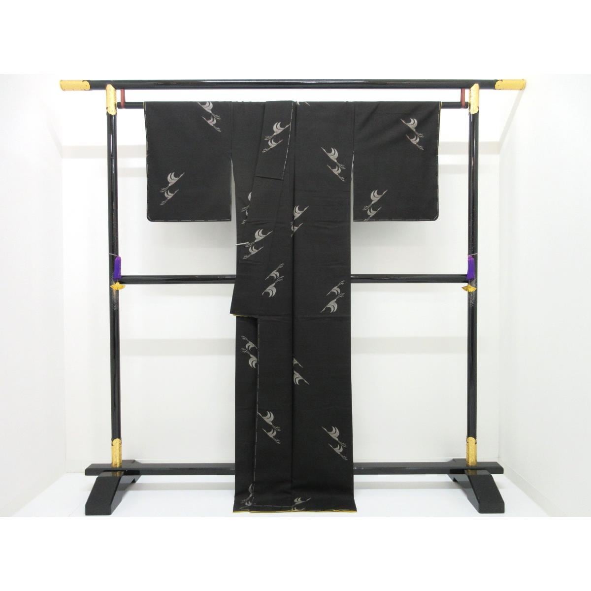 【未使用品】紬　九マルキ　証紙付【本場奄美大島紬】