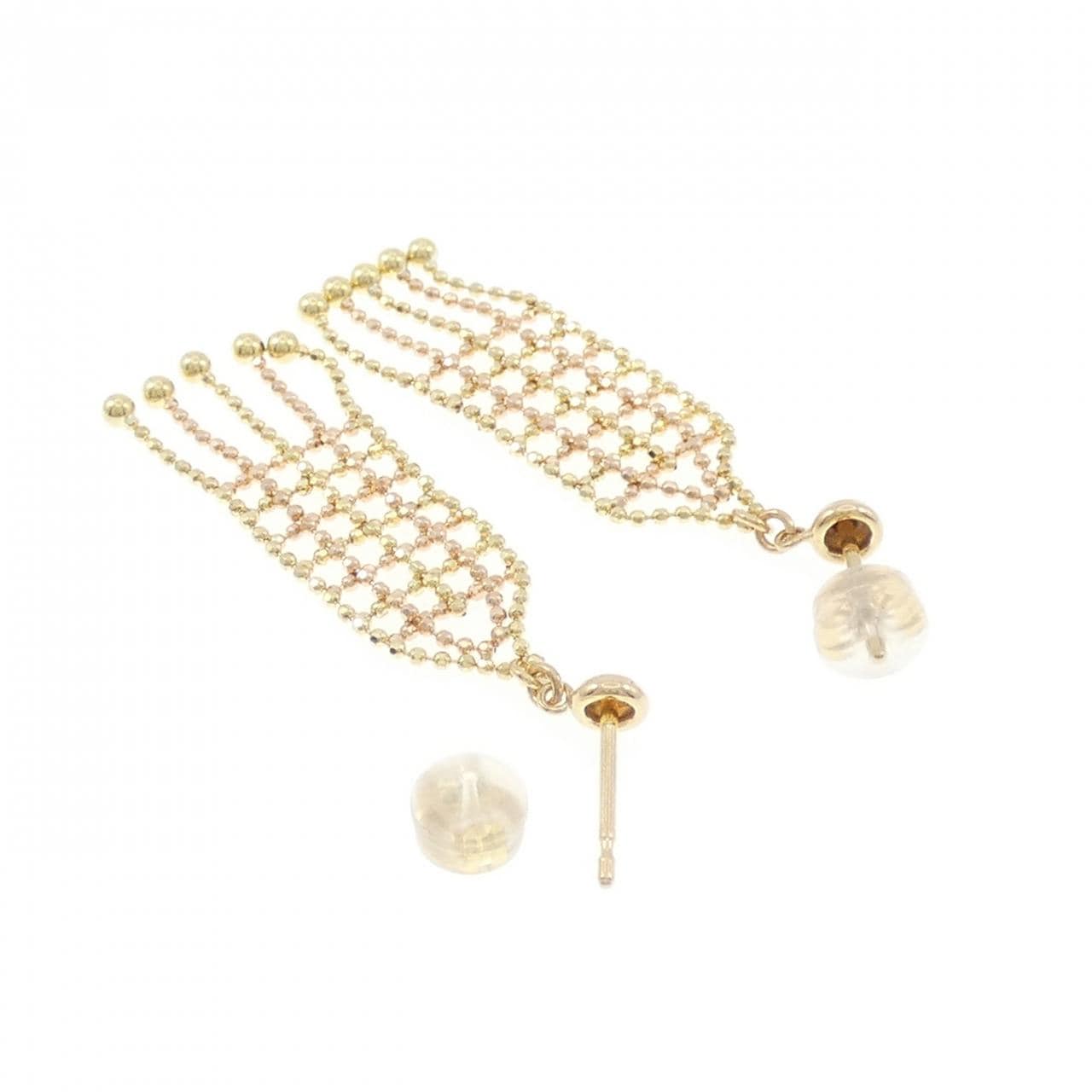 K18YG/K18PG ピアス