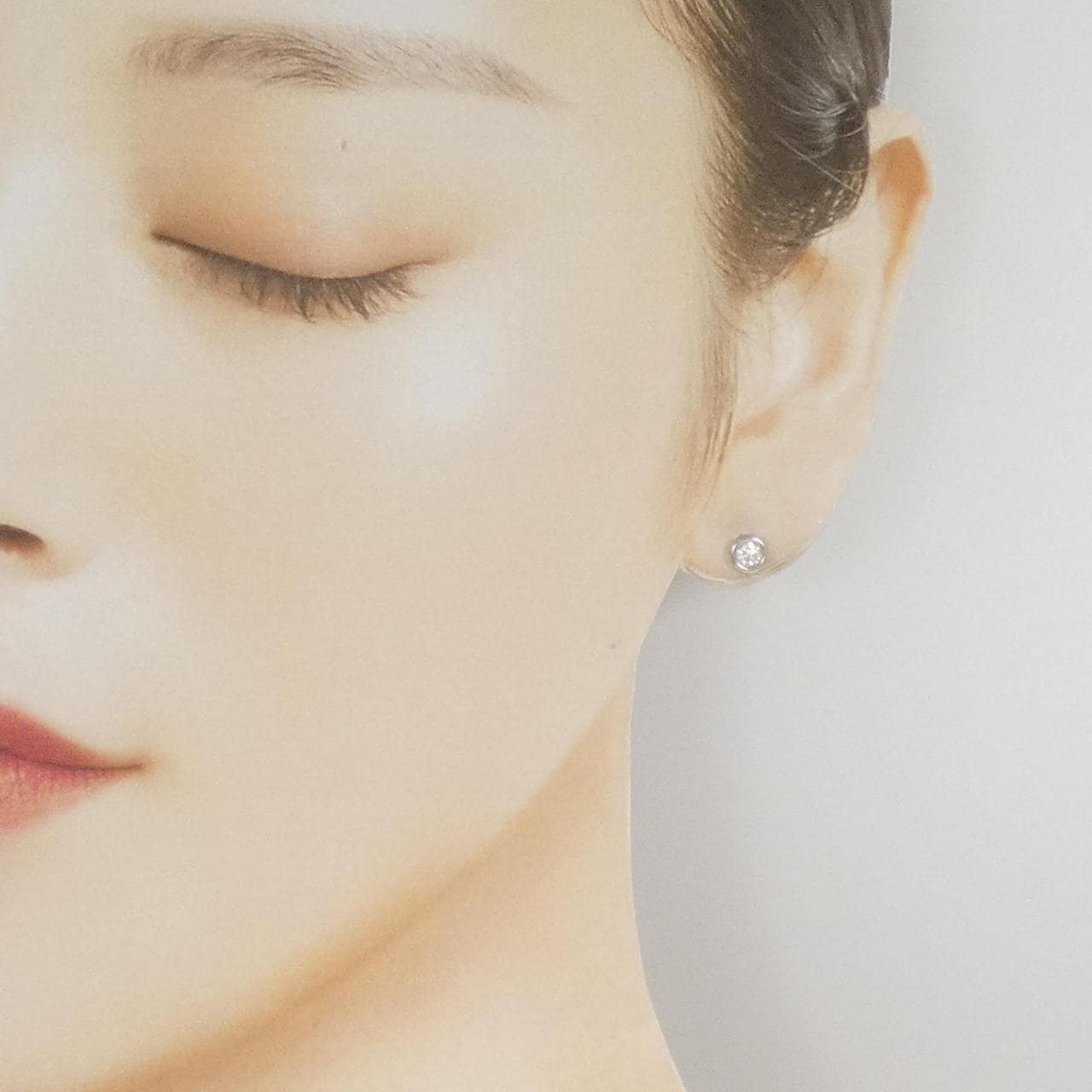 PT850/PT900鑽石耳環 0.24克拉