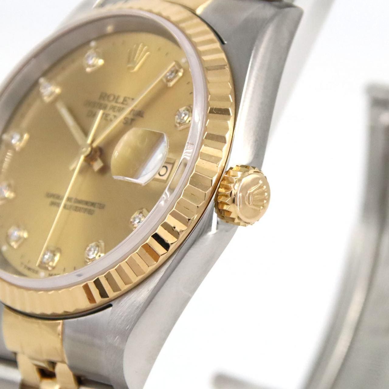 ロレックス デイトジャスト 16233G SSxYG 自動巻 W番