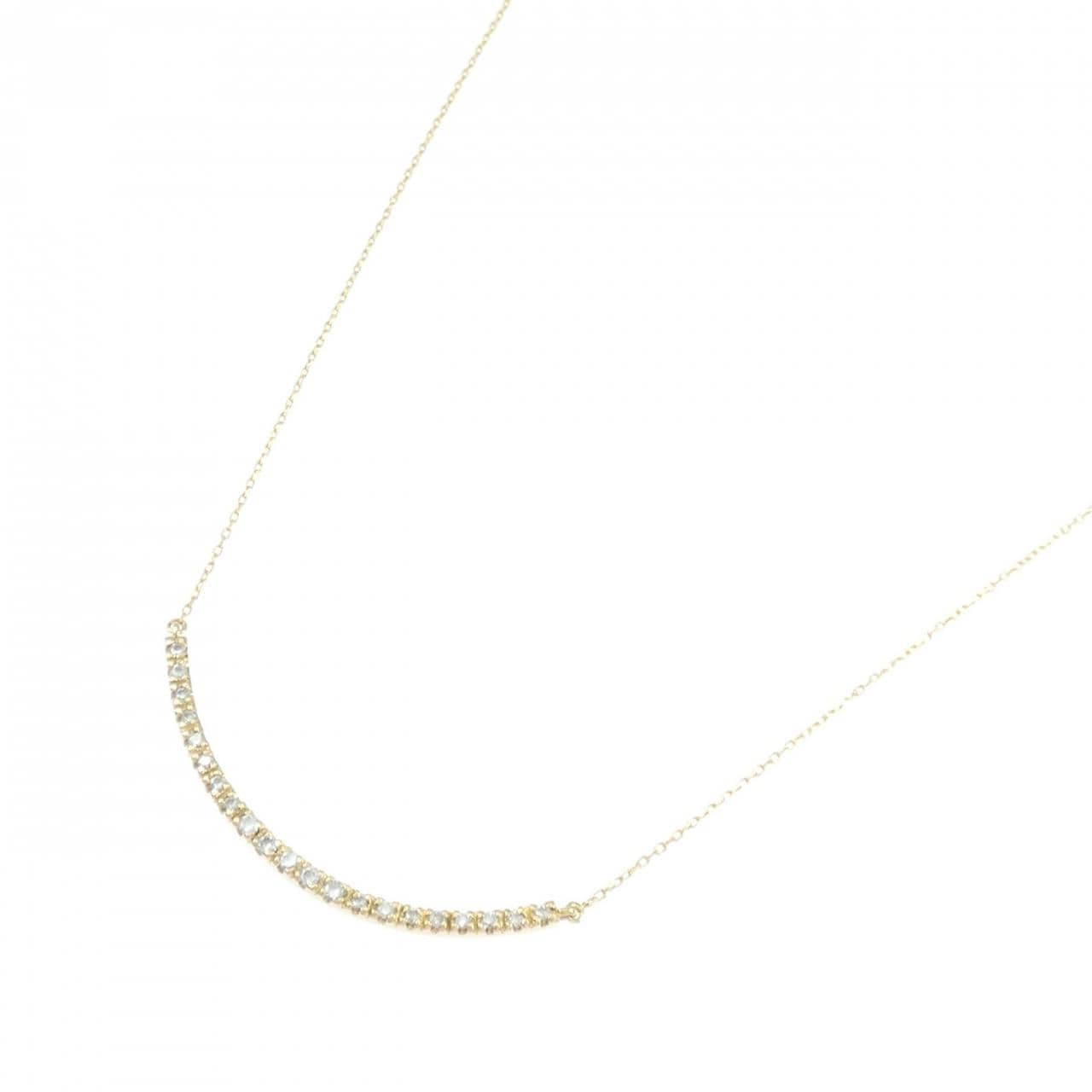 K18YG ダイヤモンド ネックレス 0.23CT