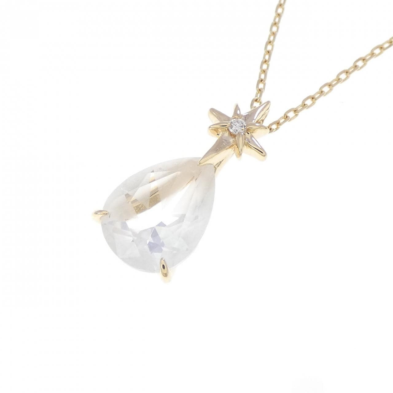 スタージュエリー クオーツ ネックレス