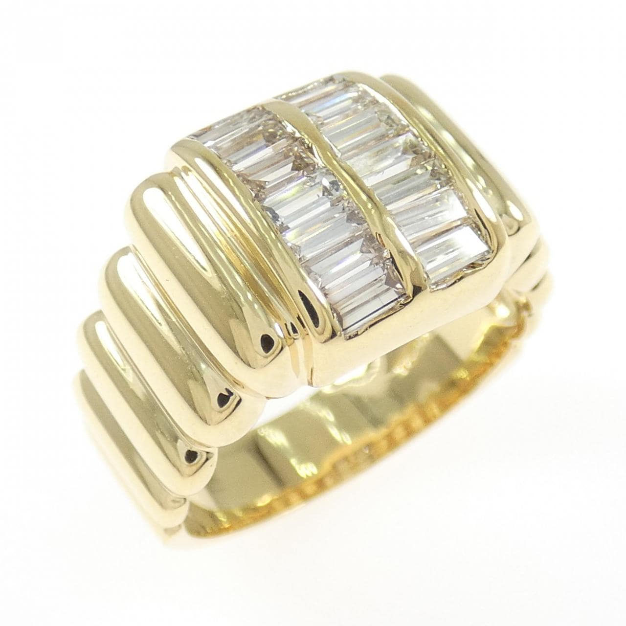 750YG ダイヤモンド リング 0.95CT