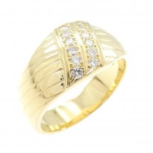K18YG ダイヤモンド リング 0.21CT