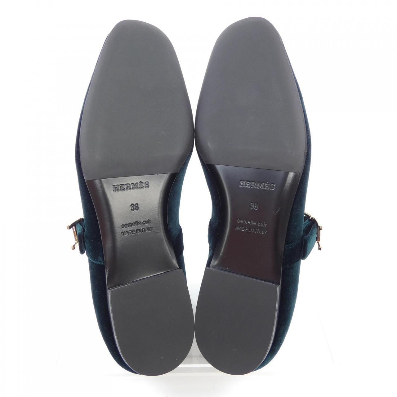 エルメス HERMES フラットシューズ