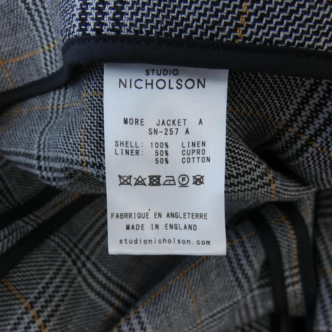 スタジオニコルソン STUDIO NICHOLSON ジャケット