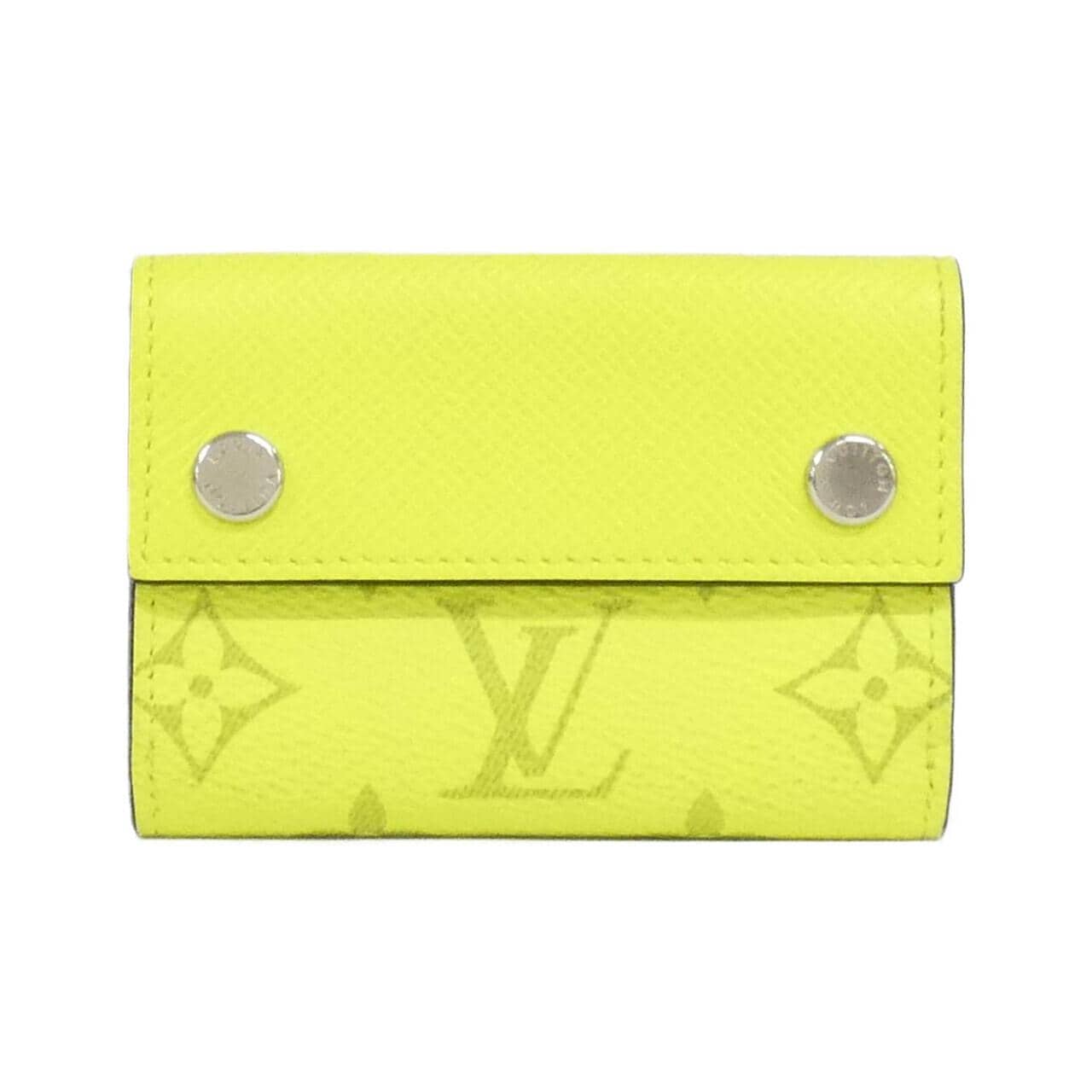 ルイヴィトン タイガ ラマ ディスカバリー コンパクト ウォレット M67629 財布