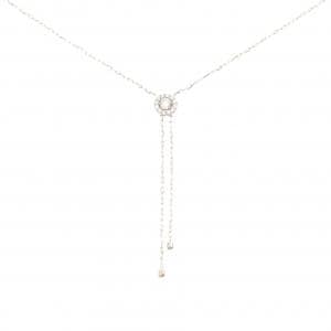 K18PG ダイヤモンド ネックレス 0.30CT