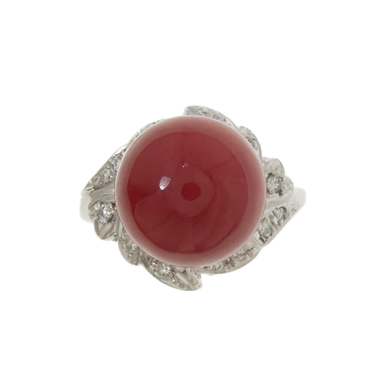 PT900 サンゴ リング 11.4mm