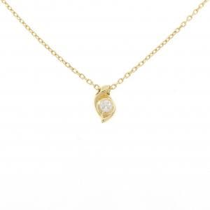 K18YG ダイヤモンド ネックレス 0.10CT